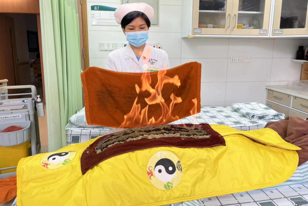 广东省中医院护士发明中医特色“火龙灸布垫”，成果转化进行中